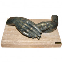 Фігура з кераміки Anglada Зустріч, 32х19х12 см (118a)