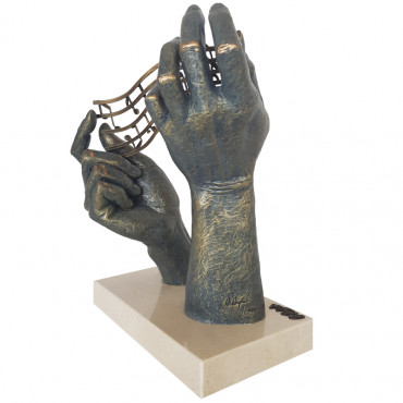 Фігура з кераміки Anglada Алегорія музики (196a)