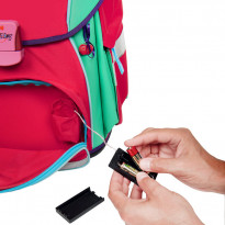 Школьный ранец DerDieDas Ergoflex Vario Lovely Яблочко (5 предметов) (8407064)