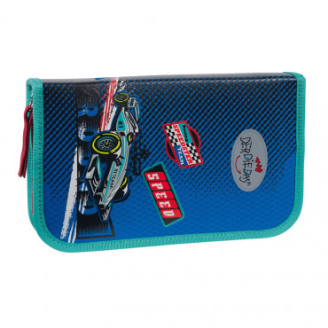 Школьный ранец DerDieDas Ergoflex Vario Racing team Гонки (5 предметов) (8407066)