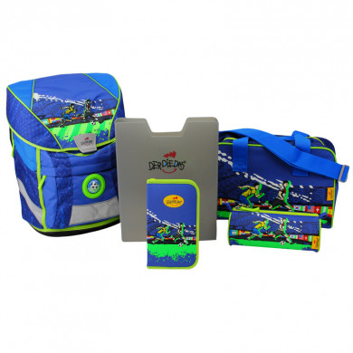 Школьный ранец DerDieDas Ergoflex Vario Champions Чемпионы (8407068)