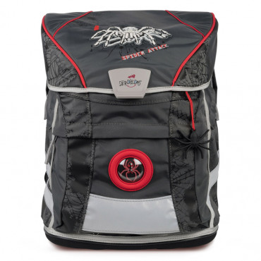 Школьный ранец DerDieDas Ergoflex Vario Spider attack Паук (5 предметов) (8407071)