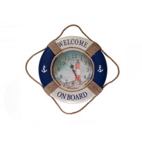 Годинник Рятувальний круг, синій Sea club, d-35 см (5009.V)