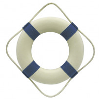 Рятувальний круг декоративний Sea Club біло-синій(d-30 см) (5575.V)