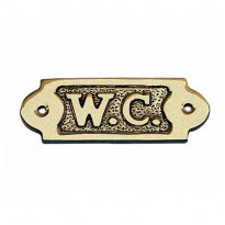 Табличка на двері Sea Club W.C. (8,5х3 см) (7557.V)
