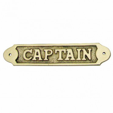 Табличка на двері Sea Club Captain (16x3,5 см) (7569.V)