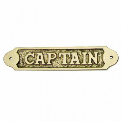 Табличка на двері Sea Club Captain (16x3,5 см) (7569.V)