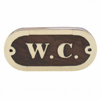 Табличка на двері Sea Club W.C. (10,5x5 см) (7657.V)