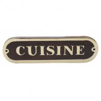Табличка на двері Sea Club Cuisine (18x5 см) (7658.V)
