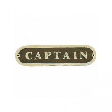Табличка на двері Sea Club Captain (19,5x5 см) (7669.V)