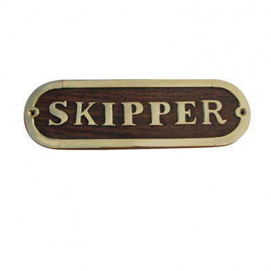 Табличка на двері Sea Club Skipper (17x5 см) (7670.V)