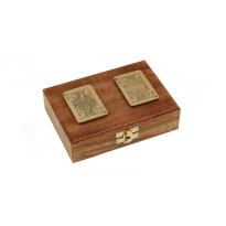 Набір настільних ігор 2 колоди карт Sea Club 15x11x4,5 см (8001.V)