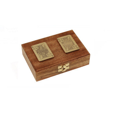Набір настільних ігор 2 колоди карт Sea Club 15x11x4,5 см (8001.V)