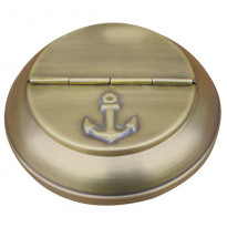Попільничка Sea Club (d-10 см, антична латунь) (8504.V)