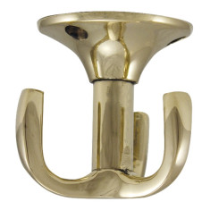 Вішак для одягу Sea Club, латунний, 3 гачки, стельовий (9335.V)