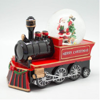 Фігура-потяг Merry Christmas (h-16 см, d-14 см) (385-8029)