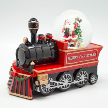 Фігура-потяг Merry Christmas (h-16 см, d-14 см) (385-8029)